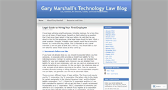 Desktop Screenshot of marshall2law.com